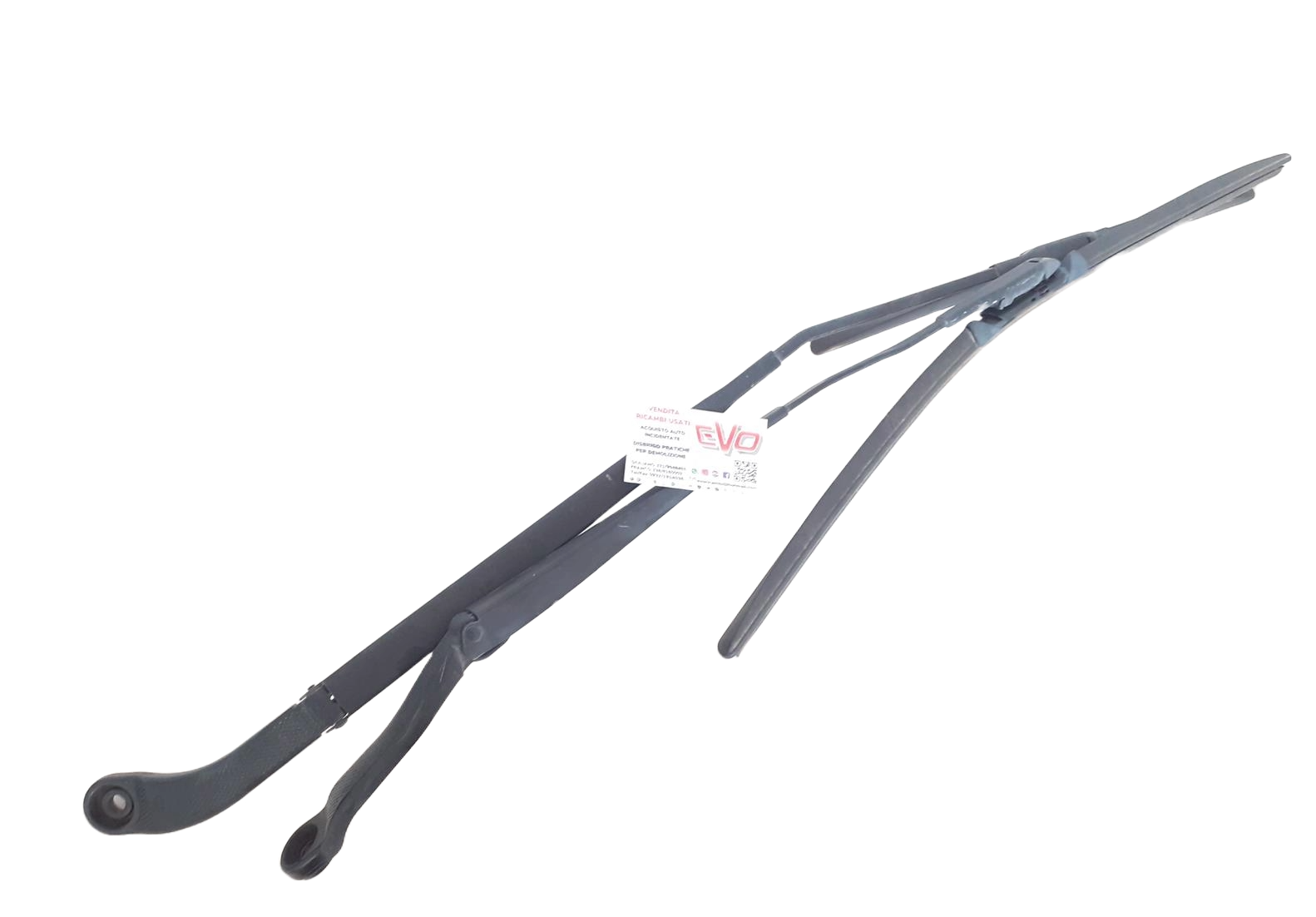 COPPIA BRACCI TERGICRISTALLI NISSAN QASHQAI J10 '06 – '09 – Evoricambi